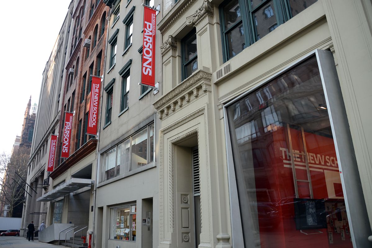 17-03 The New School Parsons School of Design In New York Greenwich Village